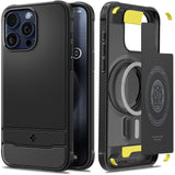 Spigen Rugged Armor Mag Case med MagSafe til iPhone 15 Pro Max - Matte Black