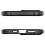 Spigen Rugged Armor Mag Case med MagSafe til iPhone 15 Pro Max - Matte Black