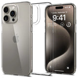 Spigen Airskin Hybrid Case til iPhone 15 Pro Max - klar