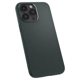 Spigen Liquid Air iPhone 15 Pro Max-kasse - mørkegrøn