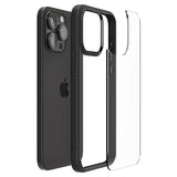Spigen Crystal Hybrid iPhone 15 Pro Case - sort