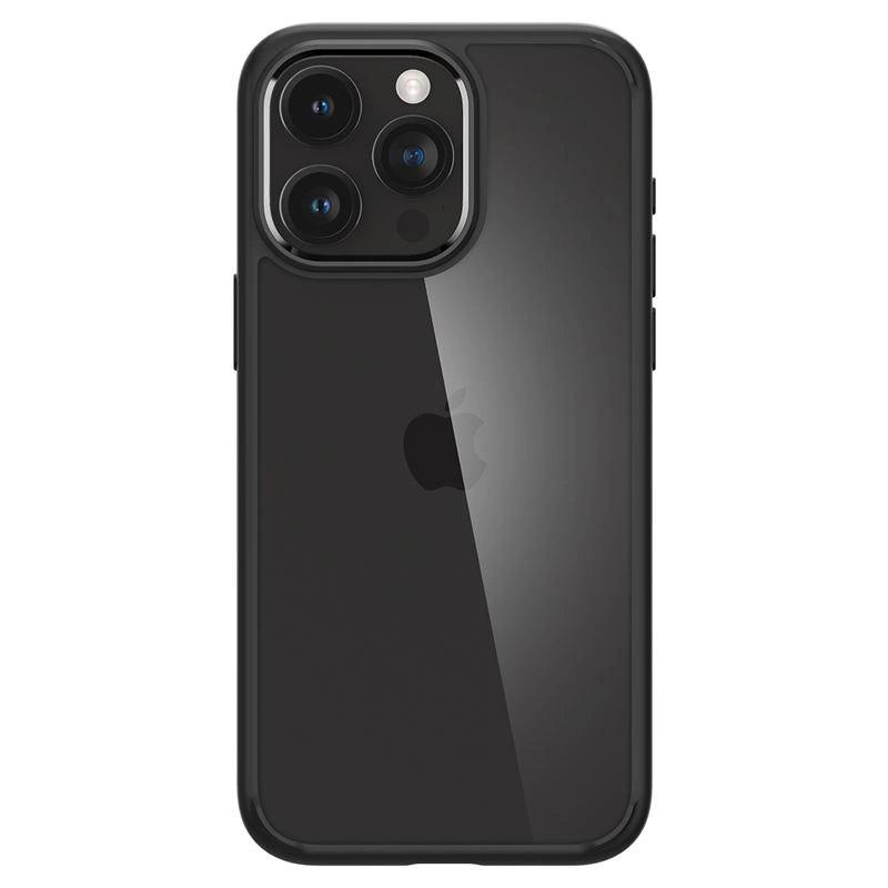Spigen Crystal Hybrid iPhone 15 Pro Case - sort