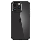 Spigen Crystal Hybrid iPhone 15 Pro Case - sort