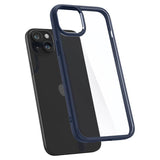 Spigen Crystal Hybrid iPhone 15 Plus Case - klarblå