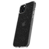 Spigen flydende krystal iPhone 15 Plus Case - Clear Glitter
