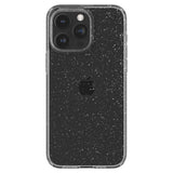 Spigen flydende krystal iPhone 15 Pro Max Case - Clear Glitter