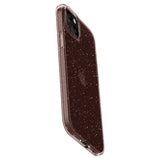 Spigen Liquid Crystal Glitter iPhone 15 Plus Case - Pink/Clear