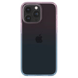 Spigen Liquid Crystal iPhone 15 Pro Case - Pink/Blue