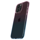 Spigen Liquid Crystal iPhone 15 Pro Case - Pink/Blue