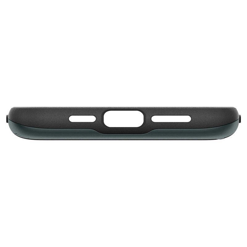 Spigen Slim Armor CS Case til iPhone 15 Pro Max - mørkegrøn