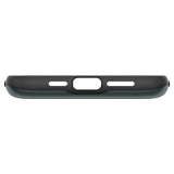 Spigen Slim Armor CS Case til iPhone 15 Pro Max - mørkegrøn