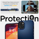 Spigen Thin Fit iPhone 15 Plus Case - Blue