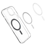Spigen Ultra Hybrid MagSafe-fodral til iPhone 15 Plus - carbon