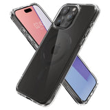 Spigen Ultra Hybrid Mag Case med MagSafe til iPhone 15 Pro - Grå