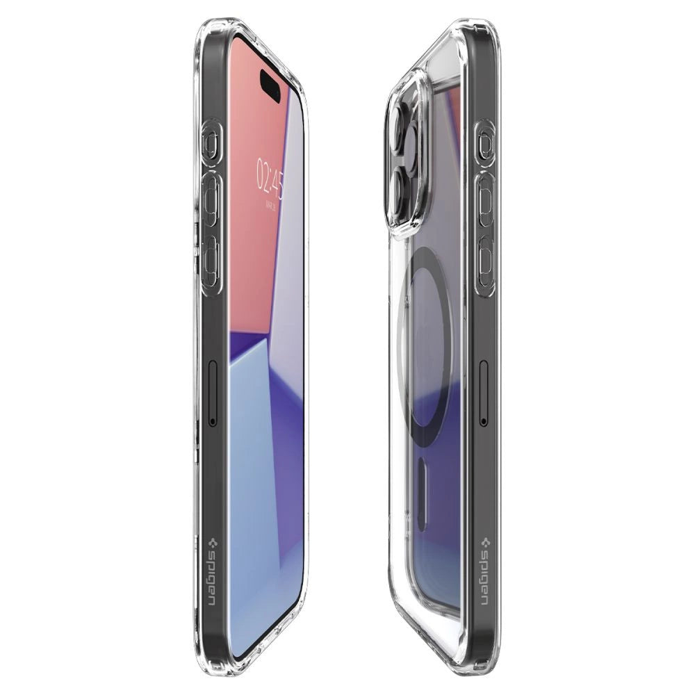 Spigen Ultra Hybrid Mag case med MagSafe til iPhone 15 Pro Max - grafit
