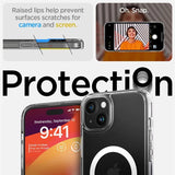 Spigen Ultra Hybrid S MagSafe, krystalklar - iPhone 15 Plus