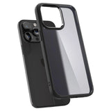 Spigen Ultra Hybrid iPhone 15 Pro Max Case - klar sort