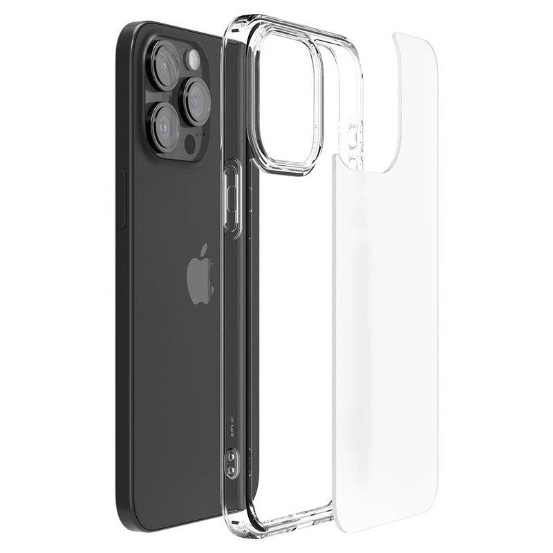Spigen Ultra Hybrid Case til iPhone 15 Pro Max - Clear Matte