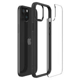 Spigen Ultra Hybrid iPhone 15 Case - Matte sort