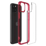 Spigen Ultra Hybrid iPhone 15 Plus Case - rød