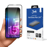 Apple iPhone 15 Plus - 3mk HardGlass Max LiteTM