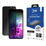 Apple iPhone 15 Plus - 3mk HardGlass Max PrivacyTM