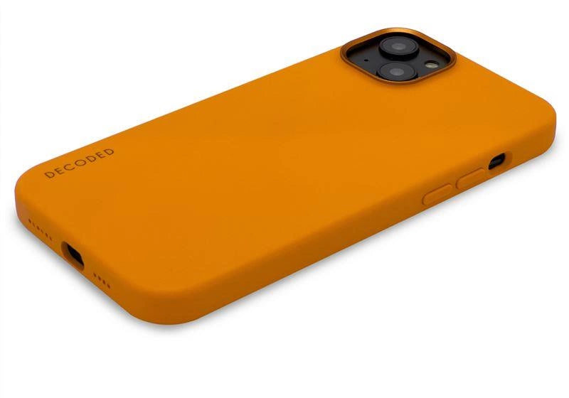 Decoded Silicone Case with MagSafe for iPhone 14 Plus - orange