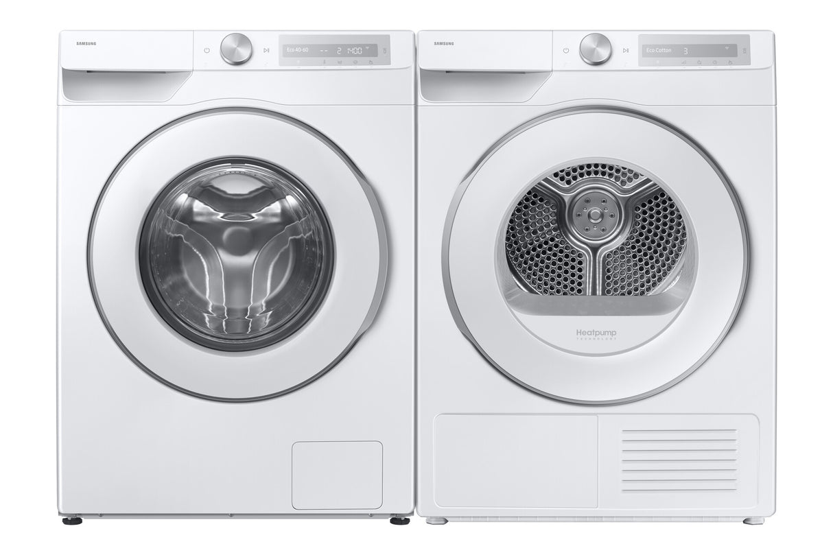 Samsung Series 6 DV90DG6845HH tørretumbler Fritstående Front-læsning 9 kg Hvid