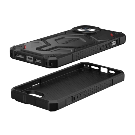 UAG Monarch Pro case with MagSafe for iPhone 15 Plus - black kevlar