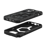 UAG Pathfinder MagSafe case for iPhone 15 Pro Max - black camouflage