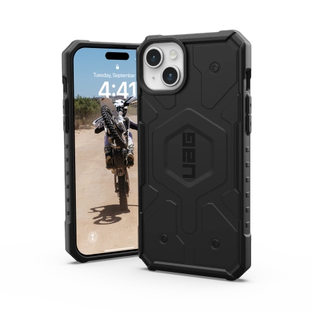 UAG Pathfinder MagSafe case for iPhone 15 Plus - black