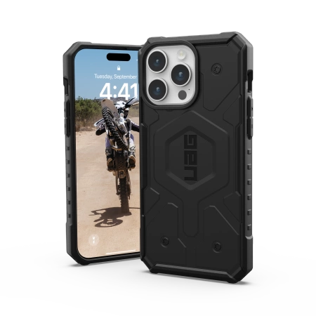 UAG Pathfinder MagSafe case for iPhone 15 Pro Max - black