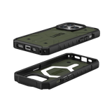 UAG Pathfinder MagSafe-hylster til iPhone 15 Pro - grønt