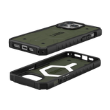 UAG Pathfinder MagSafe-hylster til iPhone 15 Pro Max - grønt