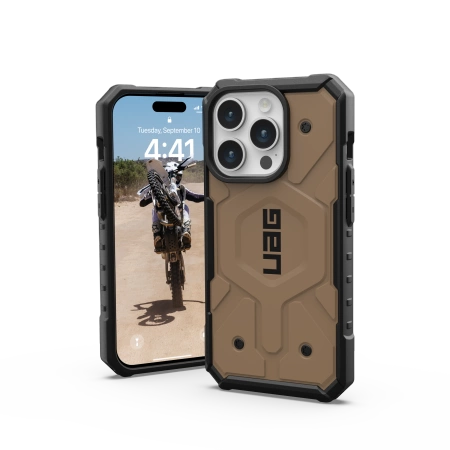 UAG Pathfinder MagSafe case for iPhone 15 Pro - brown