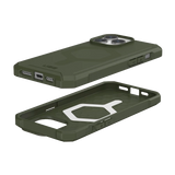 UAG Essential Armor MagSafe-hylster til iPhone 15 Pro Max - grønt