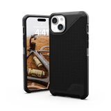 UAG Metropolis LT MagSafe case for iPhone 15 Plus - black kevlar