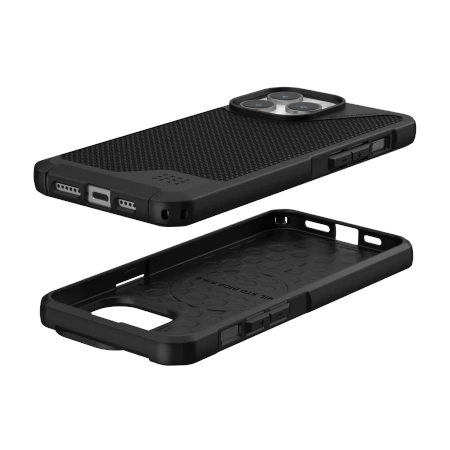 UAG Metropolis LT MagSafe case for iPhone 15 Pro Max - black kevlar