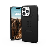 UAG Civilian MagSafe-fodral til iPhone 15 Pro Max - sort