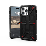UAG Monarch-hylster til iPhone 15 Pro Max - sort kevlar