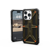 UAG Monarch-hylster til iPhone 15 Pro - grøn kevlar