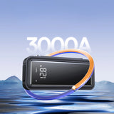 Jump starter med superkondensator Baseus Super Energy Mega Series BS-CH007 3000A 12V USB-C / EC8 / DC - grå