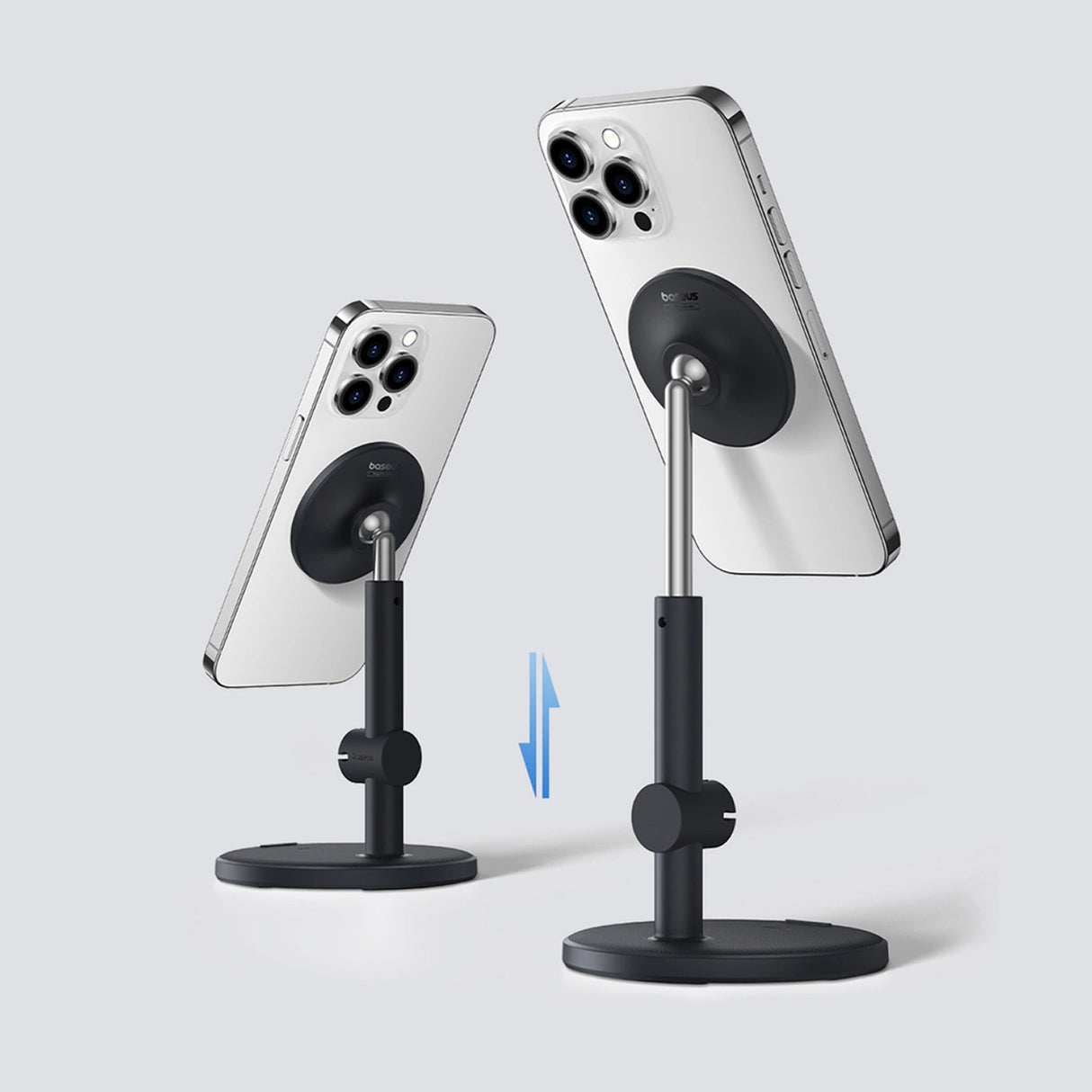 Baseus MagPro magnetisk stående holder til telefonen - sort