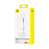 Baseus MagPro magnetisk stående holder til telefonen - hvid