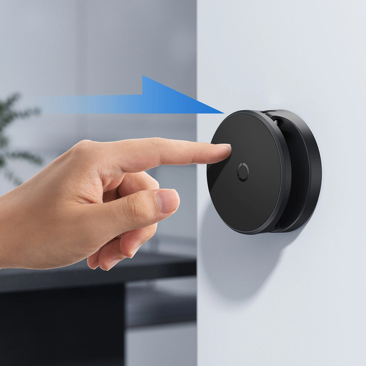 Baseus MagPro foldbar magnet holder til telefonen - sort