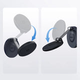 Baseus MagPro foldbar magnet holder til telefonen - sort