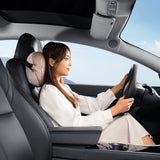 Baseus ComfortRide-serien bilhovedstøttepude med 2 materialer - beige