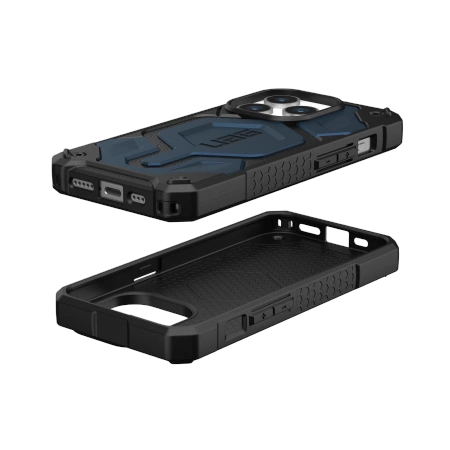 UAG Monarch Pro case with MagSafe for iPhone 15 Pro - dark blue