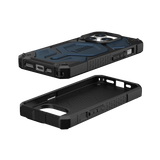 UAG Monarch Pro case with MagSafe for iPhone 15 Pro - dark blue