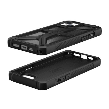 UAG Monarch case for iPhone 15 Plus - black carbon